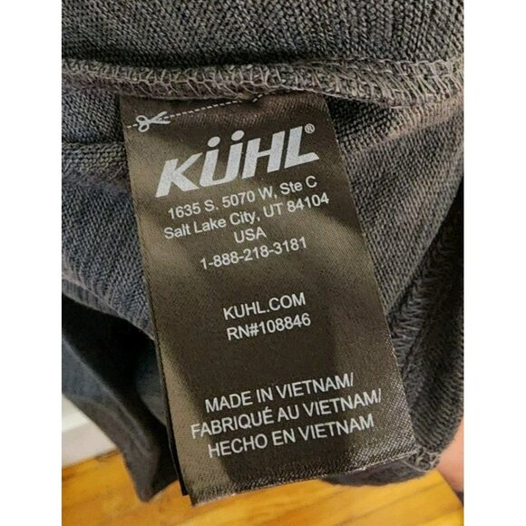 Kuhl Women's Lea Sweater Dress Long Sleeve Cowl Neck Pockets Gray Size Small - Picture 6 of 7